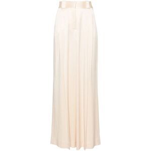 Blazé Milano Neutrals Trousers - Palazzo Pants Women